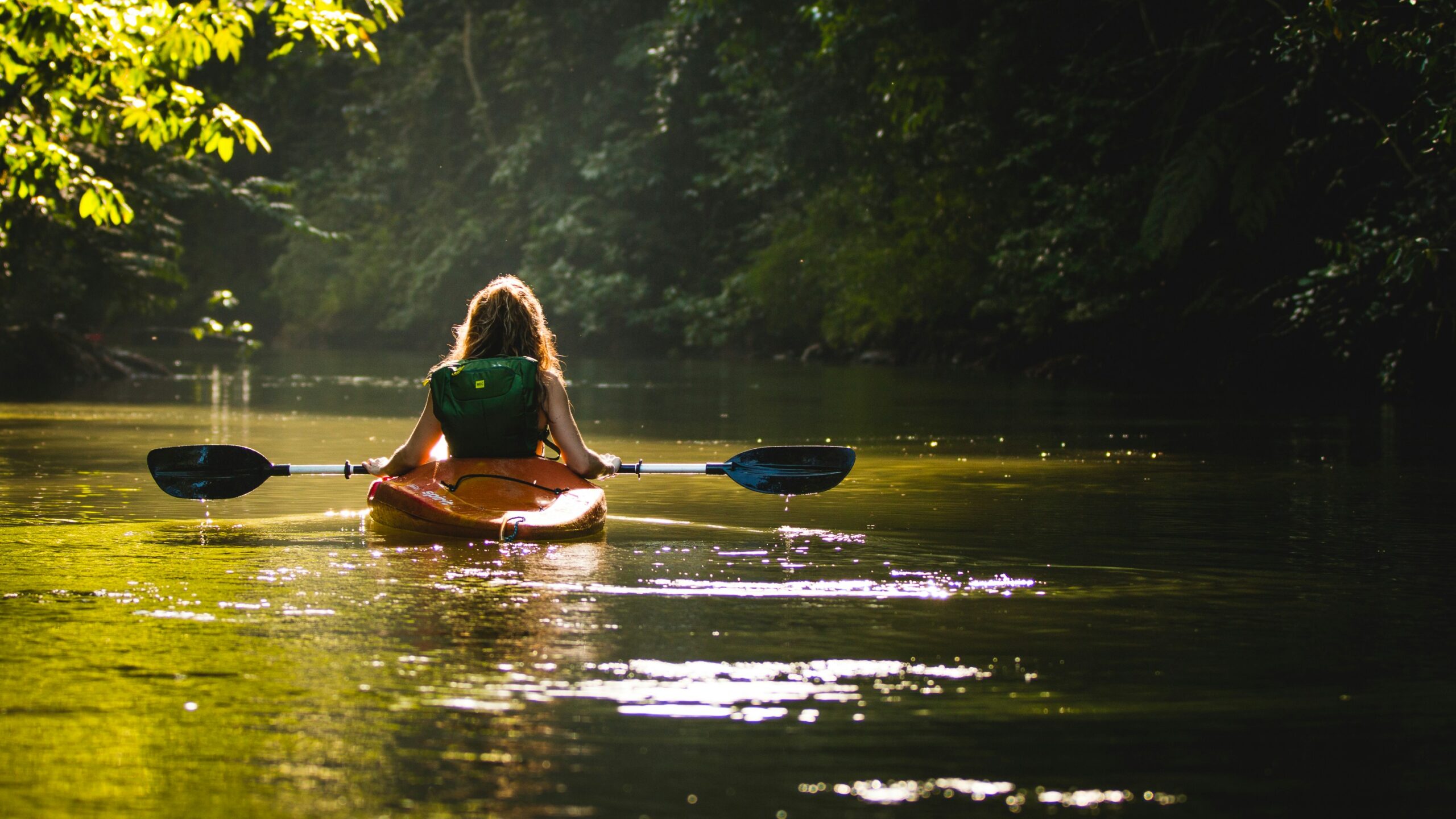 Kayaking activity